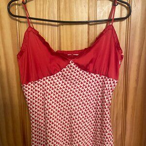 Simply Retro Kimberly Romantic Sweetheart V-Neck Suspender Dress